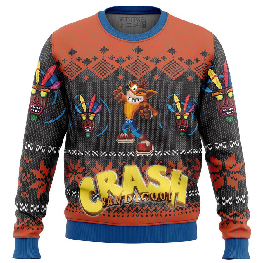 Crash Bandicoot Alt Ugly Sweater