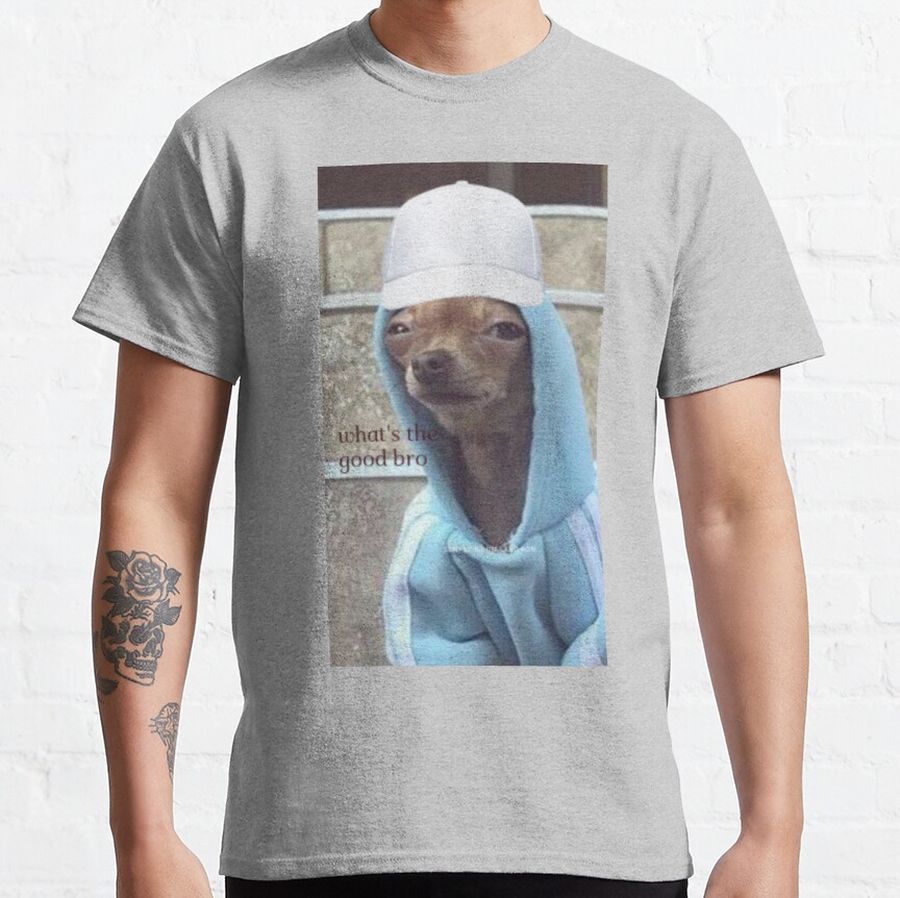 crazy dog Classic T-Shirt