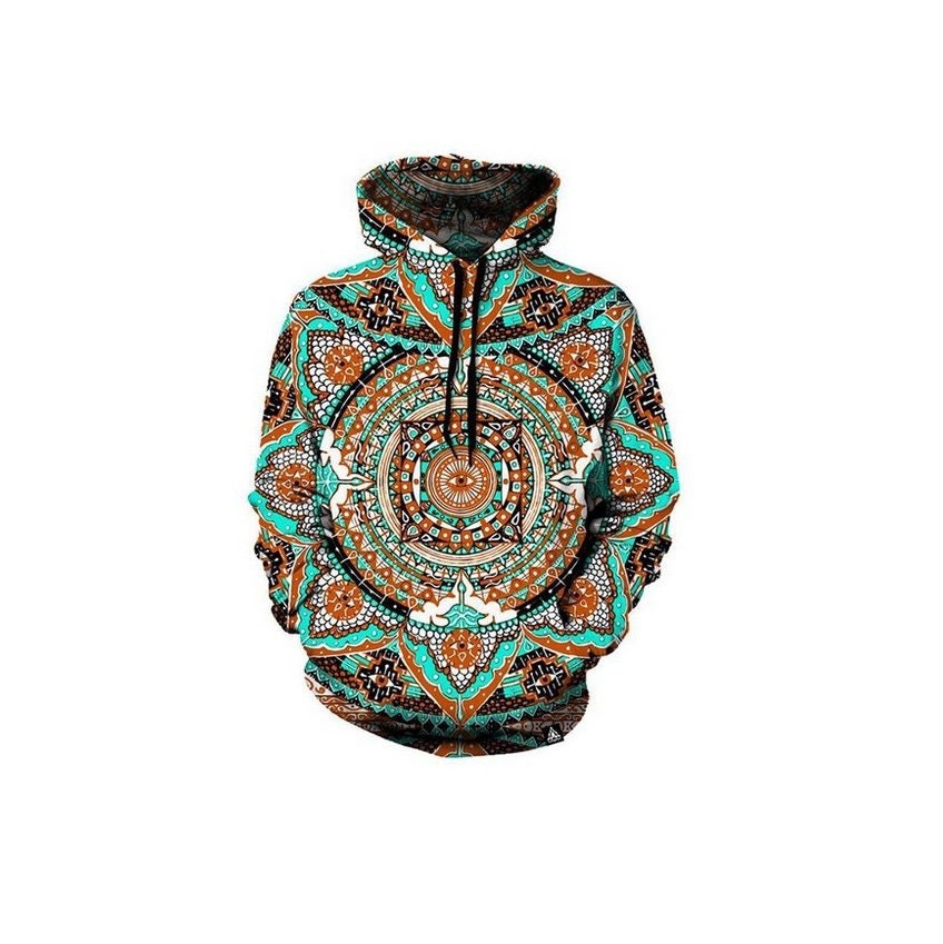 Creative Hypnotic Geometric Maths Paint All Over Print Hoodie  3D Quality Sweatshirt  Gift  Adults and Teenagers Unisex  FREE SHIPPING!