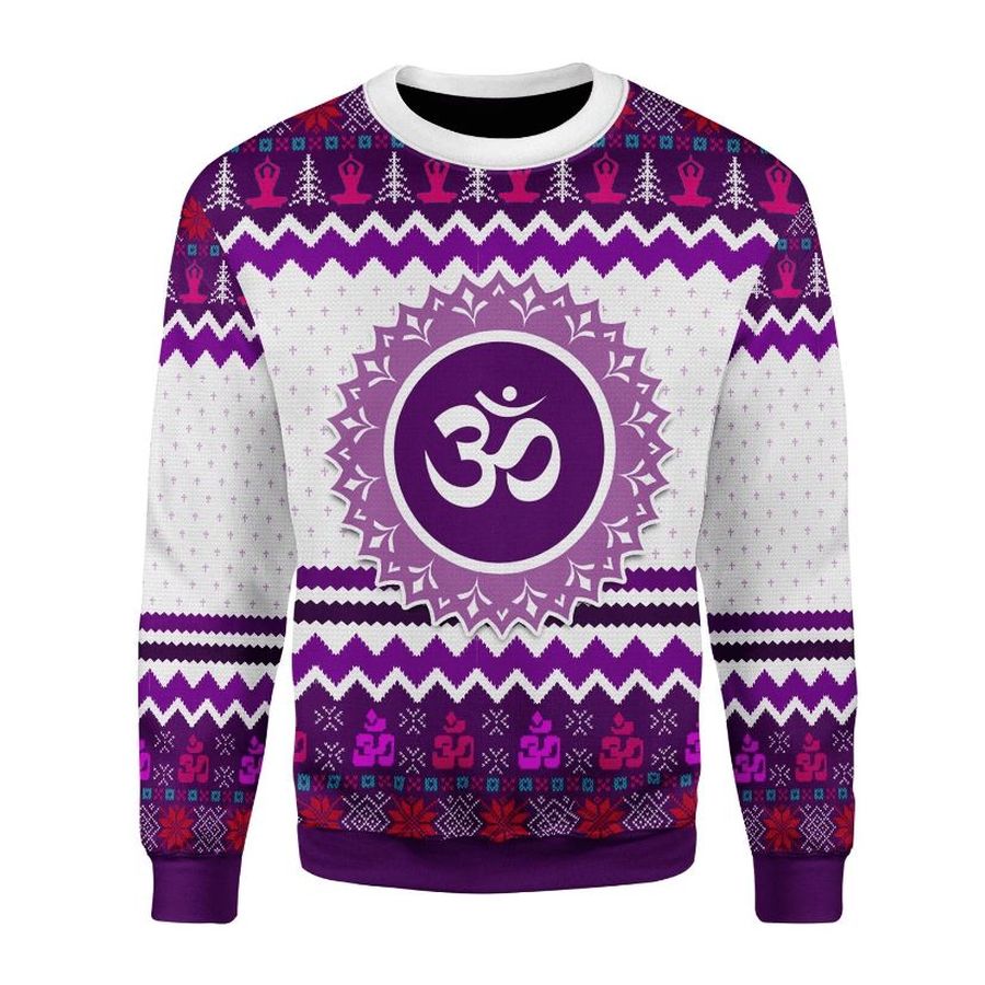 Crown Eye Chakra Sweater 3D Xmas