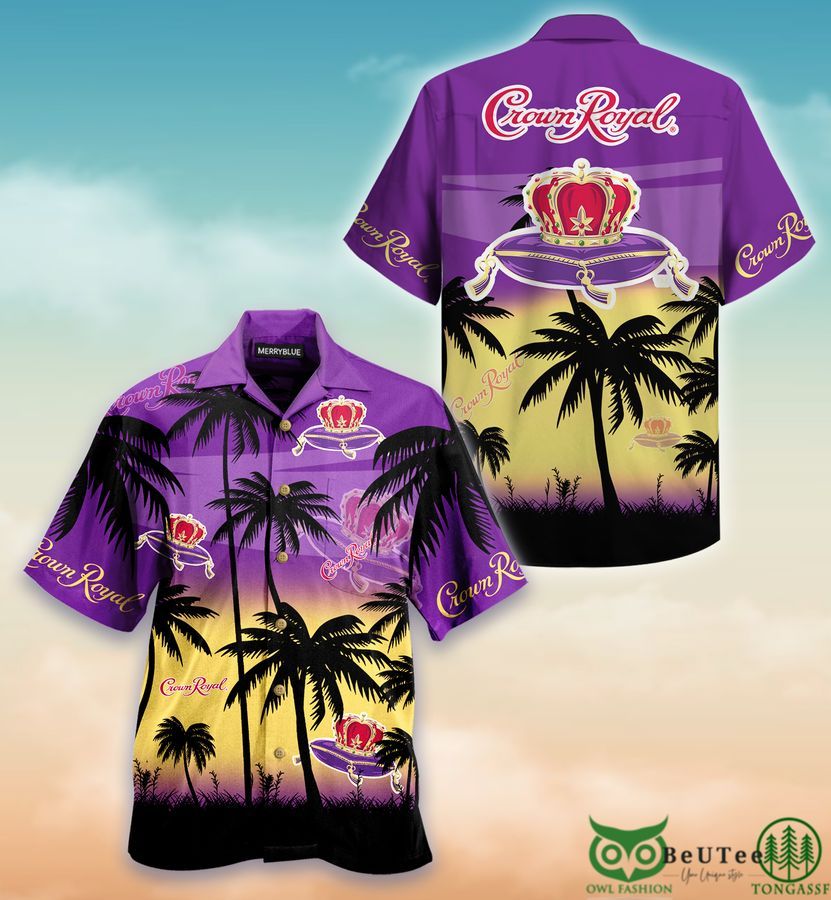 Crown Royal Drinkpalm Hawaiian Shirt