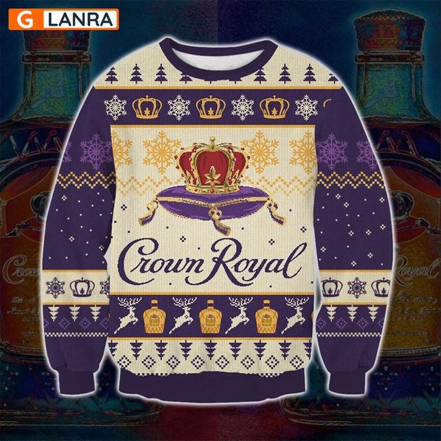 Crown Royal Ugly Sweater