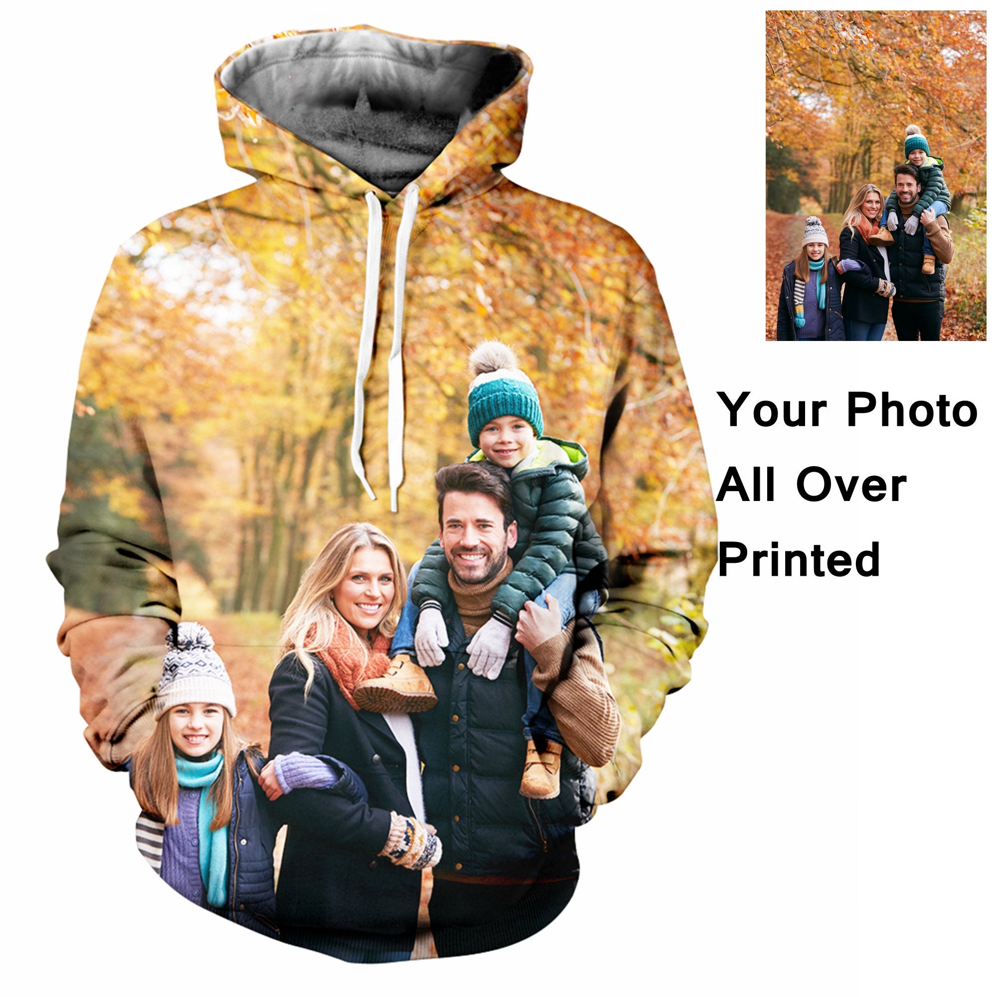Custom All Over Print Hoodie, 3D Printed Sweatshirts, Mens 3D Hoodies, Cool 3D Hoodies, Custom Hoodies Design Your Own Picture-1