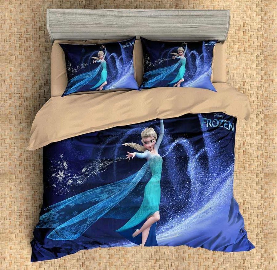 Customize Frozen Elsapcs Bedding Set Duvet Cover Set