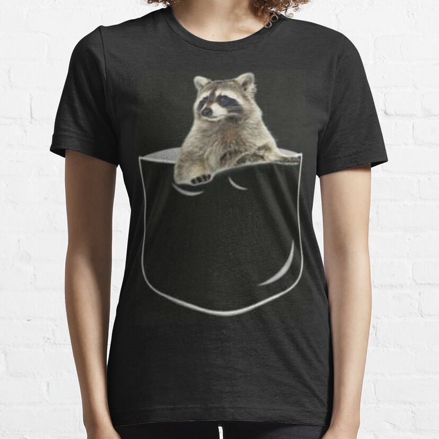 cute baby Raccoon Essential T-Shirt
