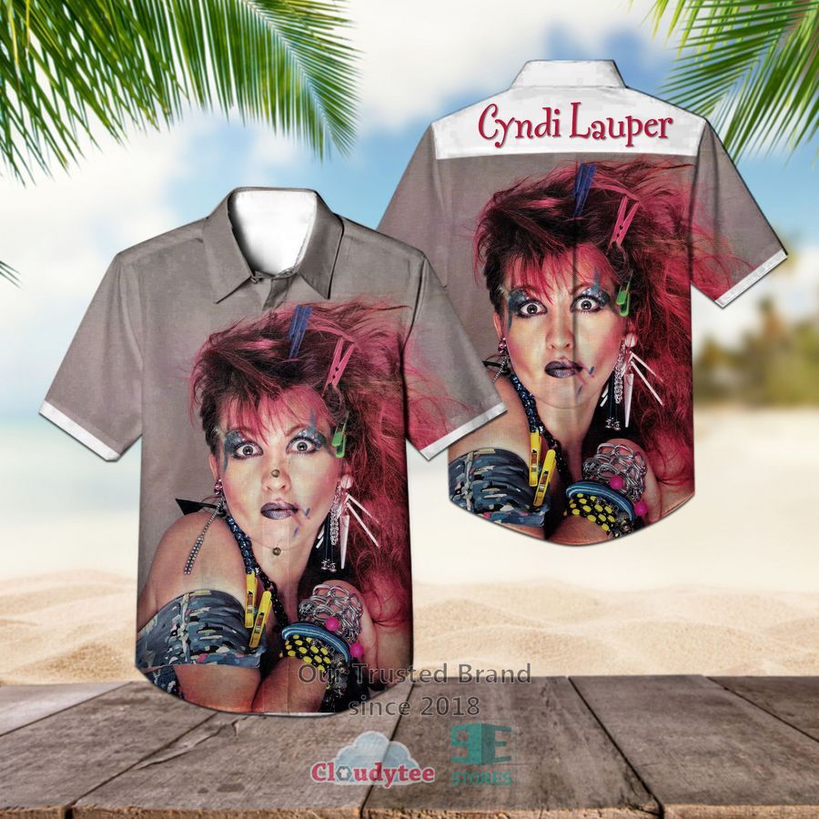 Cyndi Lauper Wow Album Hawaiian Shirt – LIMITED EDITION