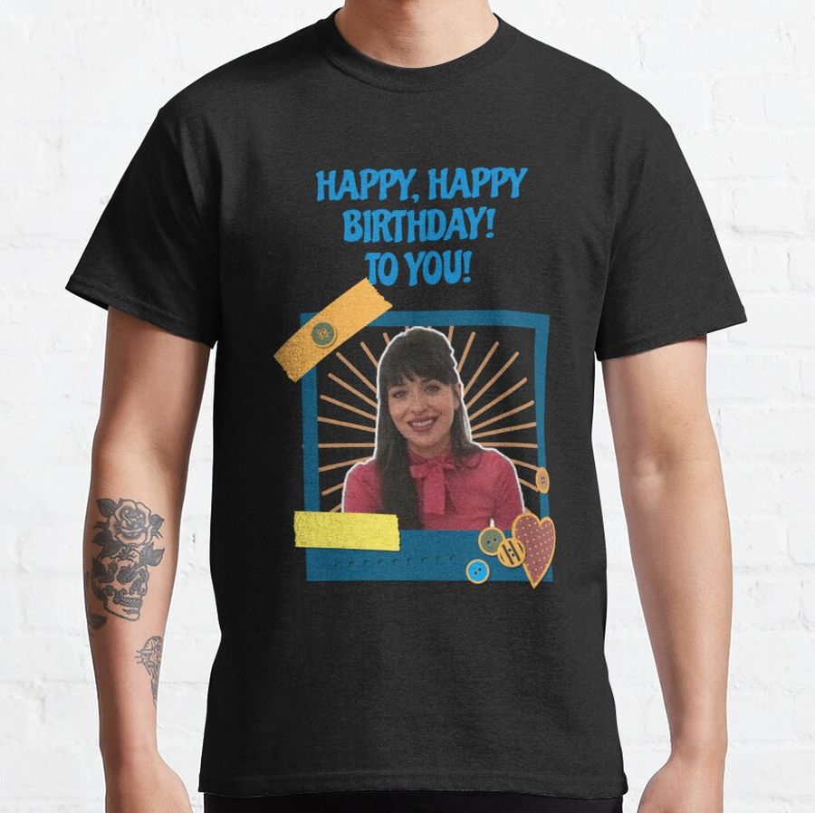 Dakota Johnson Birthday - Illustration Art Design Classic T-Shirt