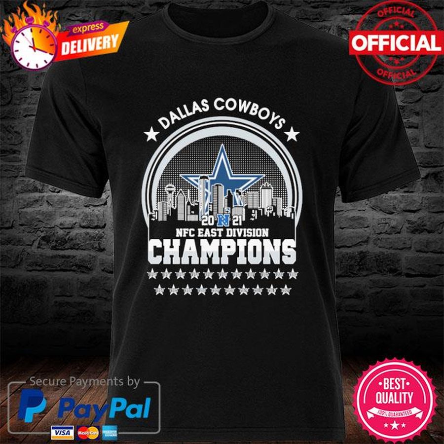 Dallas Cowboys 2021 NFC east division champions shirt