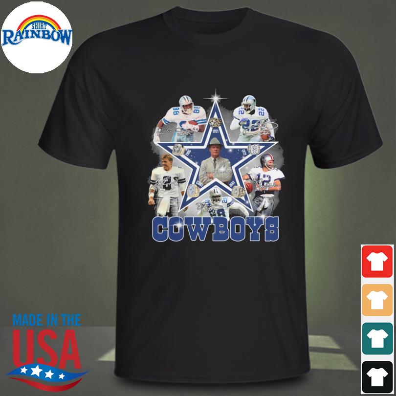 Dallas Cowboys All Team 2022 signatures shirt
