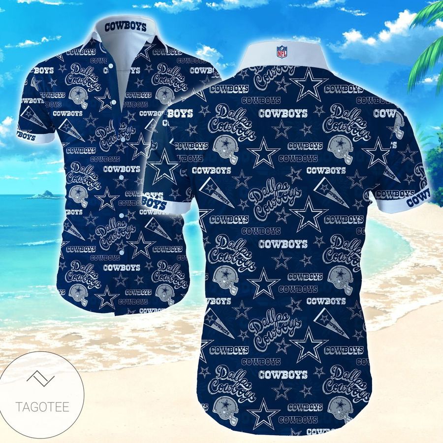 Dallas Cowboys Funny Hawaiian Shirts For Men Aloha Shirts