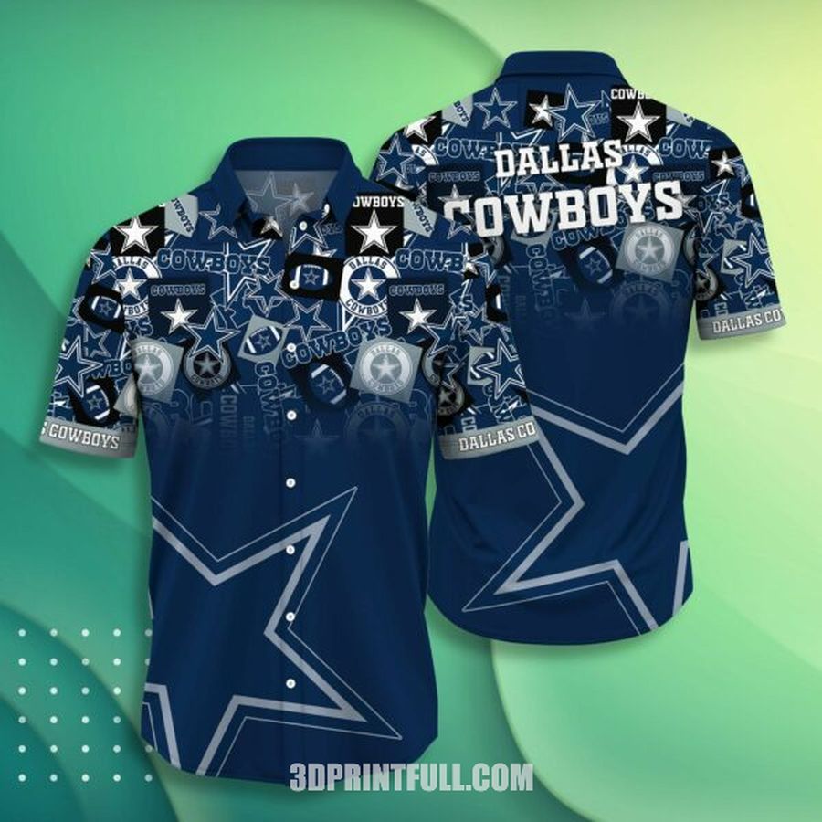 Dallas Cowboys Hawaiian Shirt Short Style Hot Trending Summer 02