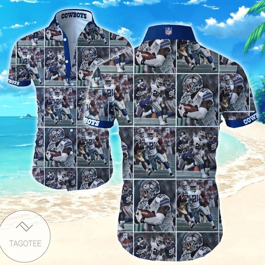 Dallas Cowboys Hawaiian Shirts For Men Aloha Shirt