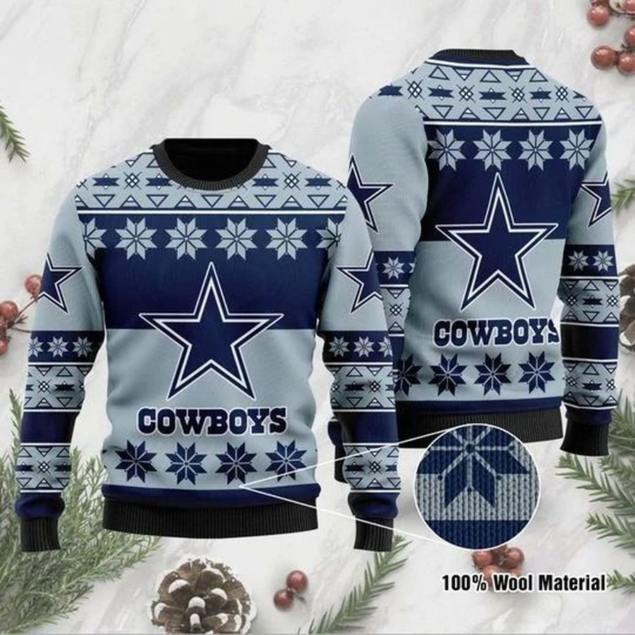 Dallas Cowboys Wool Christmas For Fans Ugly Christmas Sweater, All Over Print Sweatshirt, Ugly Sweater, Christmas Sweaters, Hoodie, Sweater
