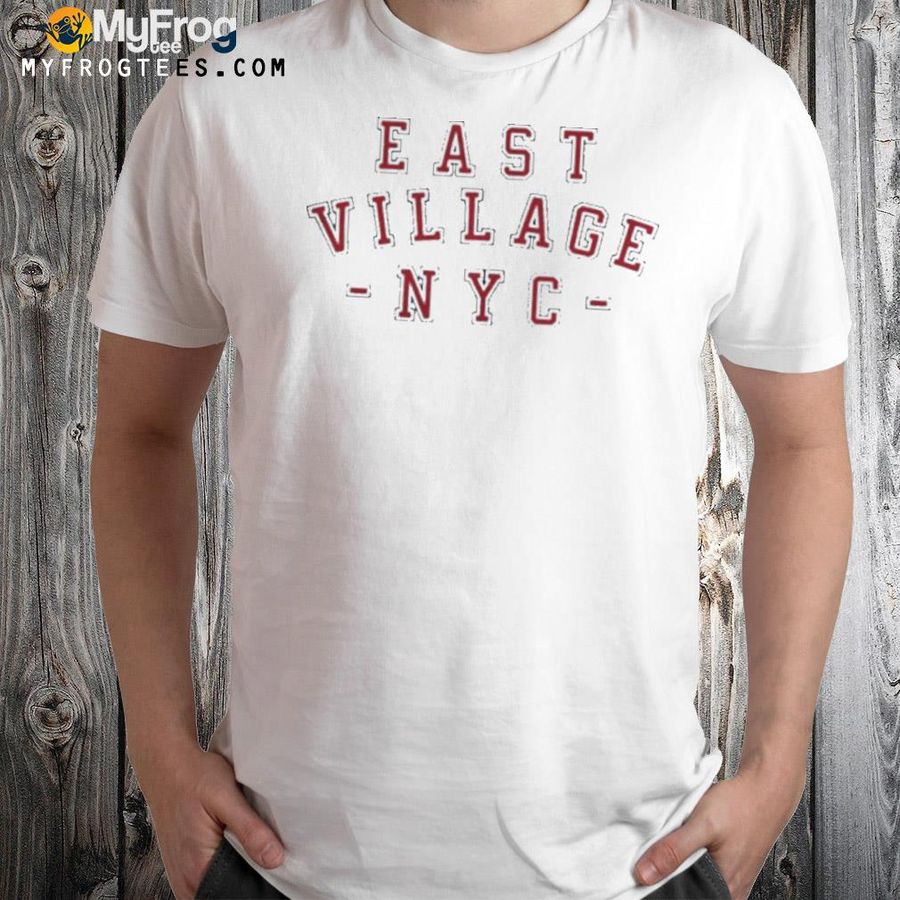 Daniel aubry east village nyc shirt