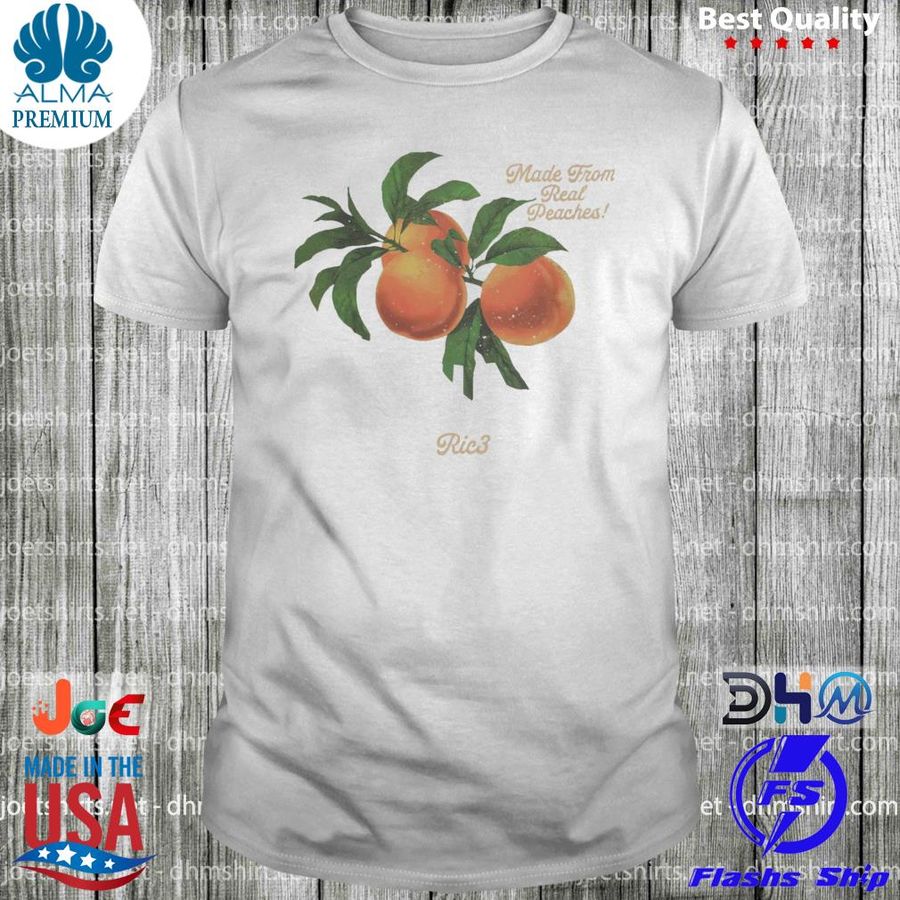Daniel ricciardo ric3 enchante peach shirt