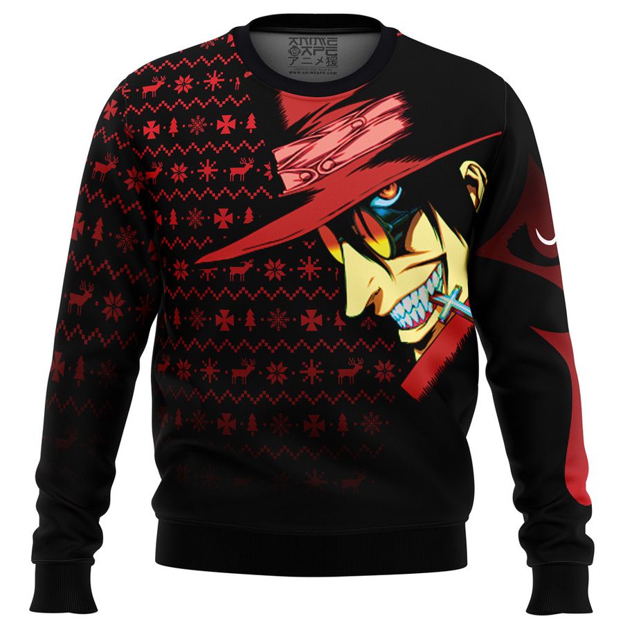 Dark Fanstasy Alucard Hellsing Ugly Sweater
