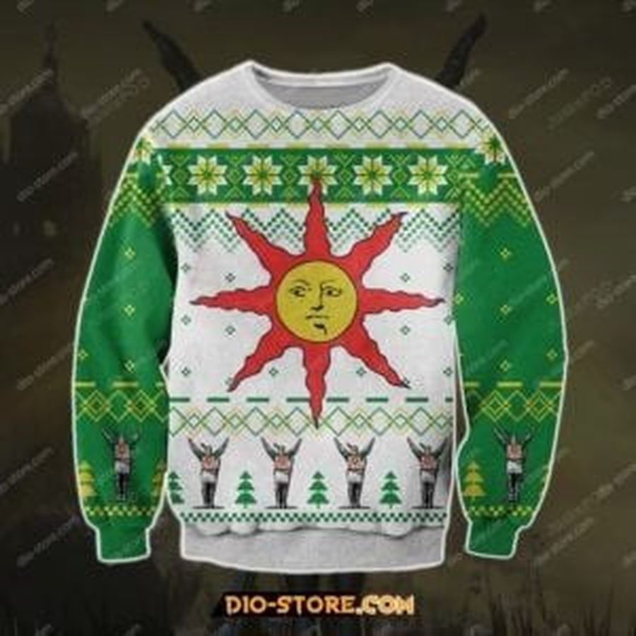 Dark Souls Ugly Christmas Sweater All Over Print Sweatshirt Ugly