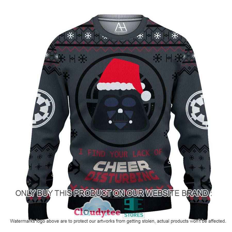 Darth Vader I find your lack of cheer disturbing Christmas All Over Printed Shirt, hoodie – LIMITED EDITION