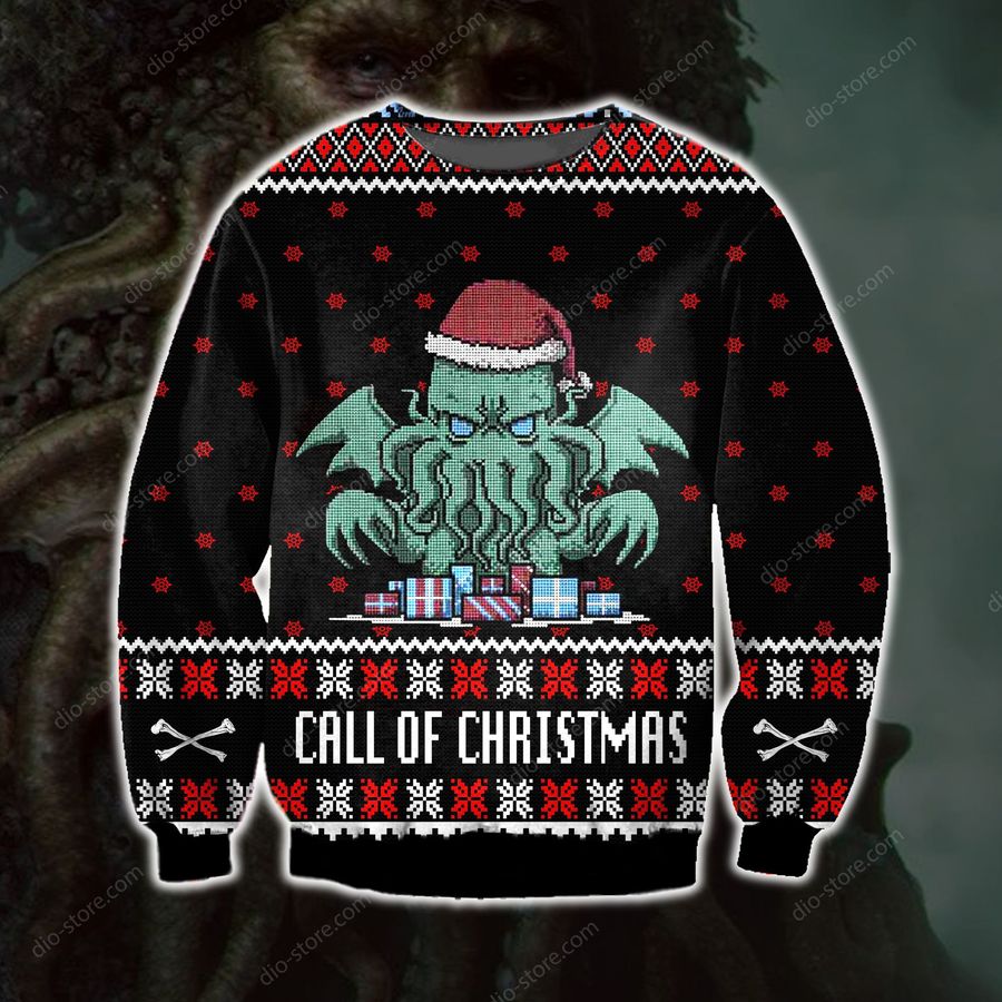 Davy Jones Call Of Christmas Ugly Christmas Sweater All Over