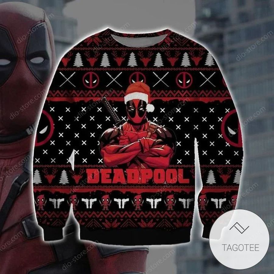 Deadpool Christmas Ugly Sweater