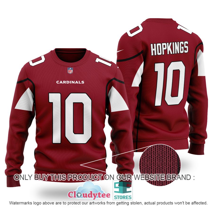 DeAndre Hopkins 10 Arizona Cardinals Ugly Sweater – LIMITED EDITION