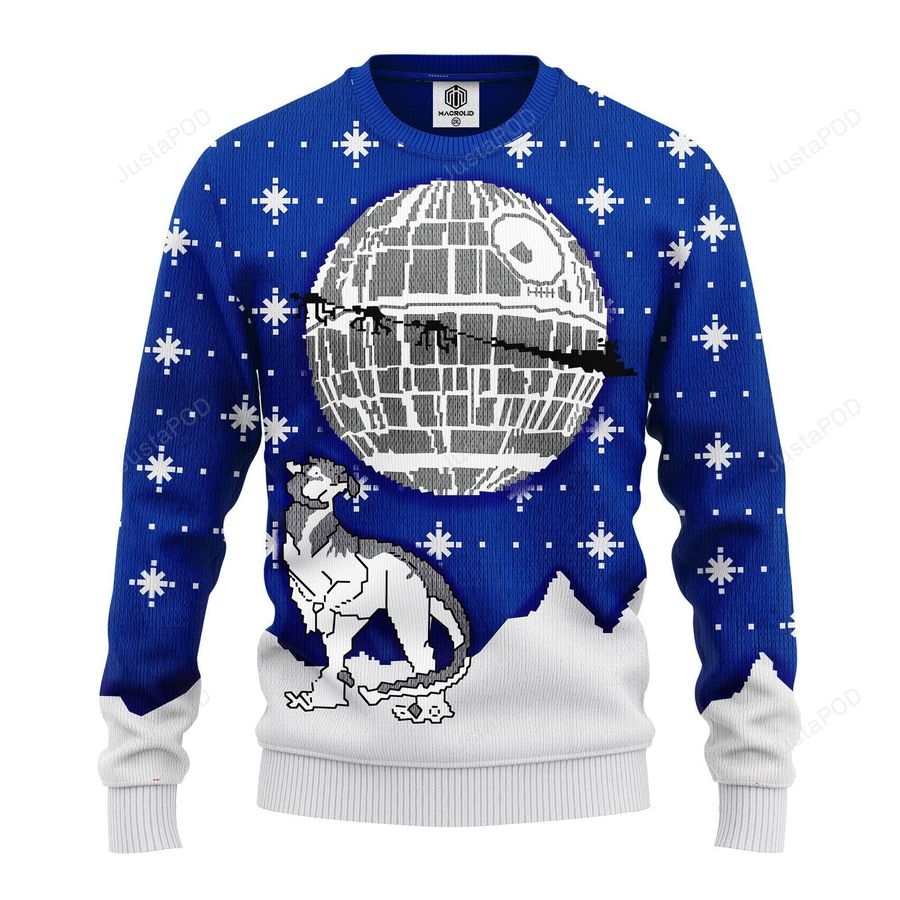 Death Star Ugly Christmas Sweater Ugly Sweater Christmas Sweaters Hoodie