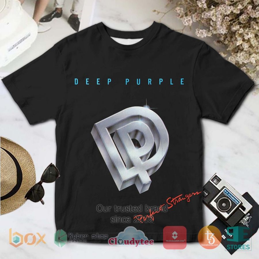 Deep Purple Perfect Strangers Album 3D T-Shirt – LIMITED EDITION