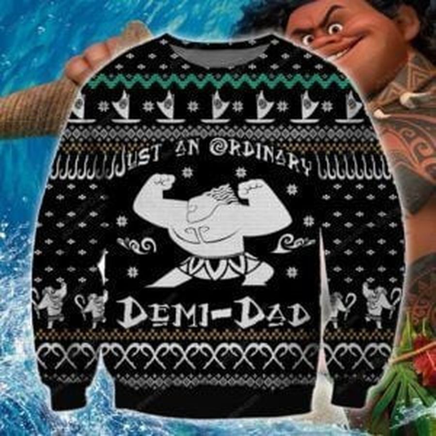 Demi Dad Knitting Ugly Christmas Sweater Ugly Sweater Christmas Sweaters