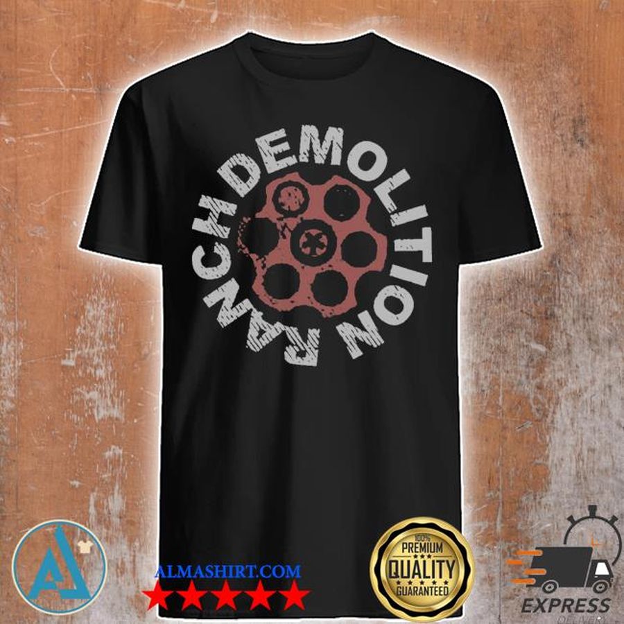 Demolition ranch merch red hot demo shirt