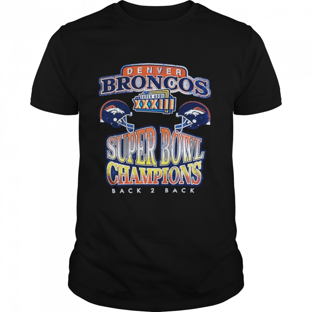 Denver Broncos Mitchell & Ness NFL Throwback Champs T-Shirt