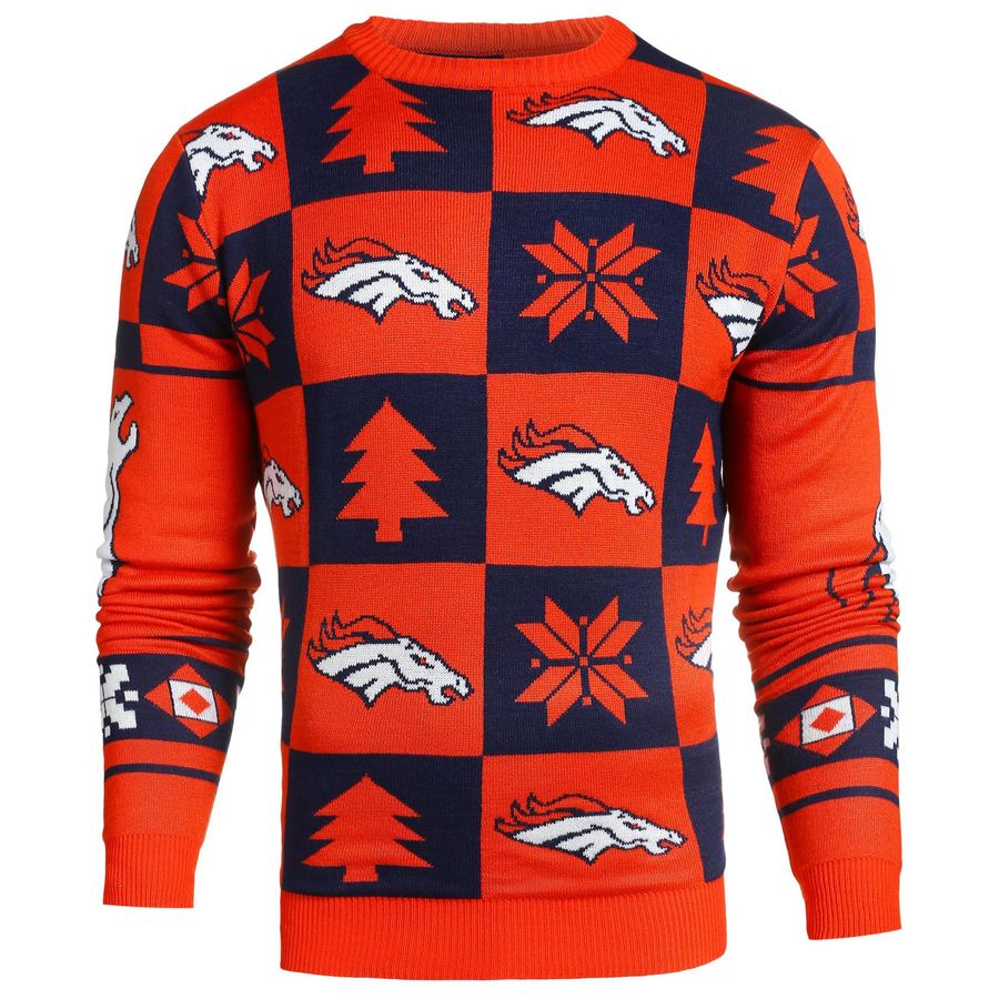 Denver Broncos NFL Ugly Christmas Sweater, All Over Print Sweatshirt, Ugly Sweater, Christmas Sweaters, Hoodie, Sweater