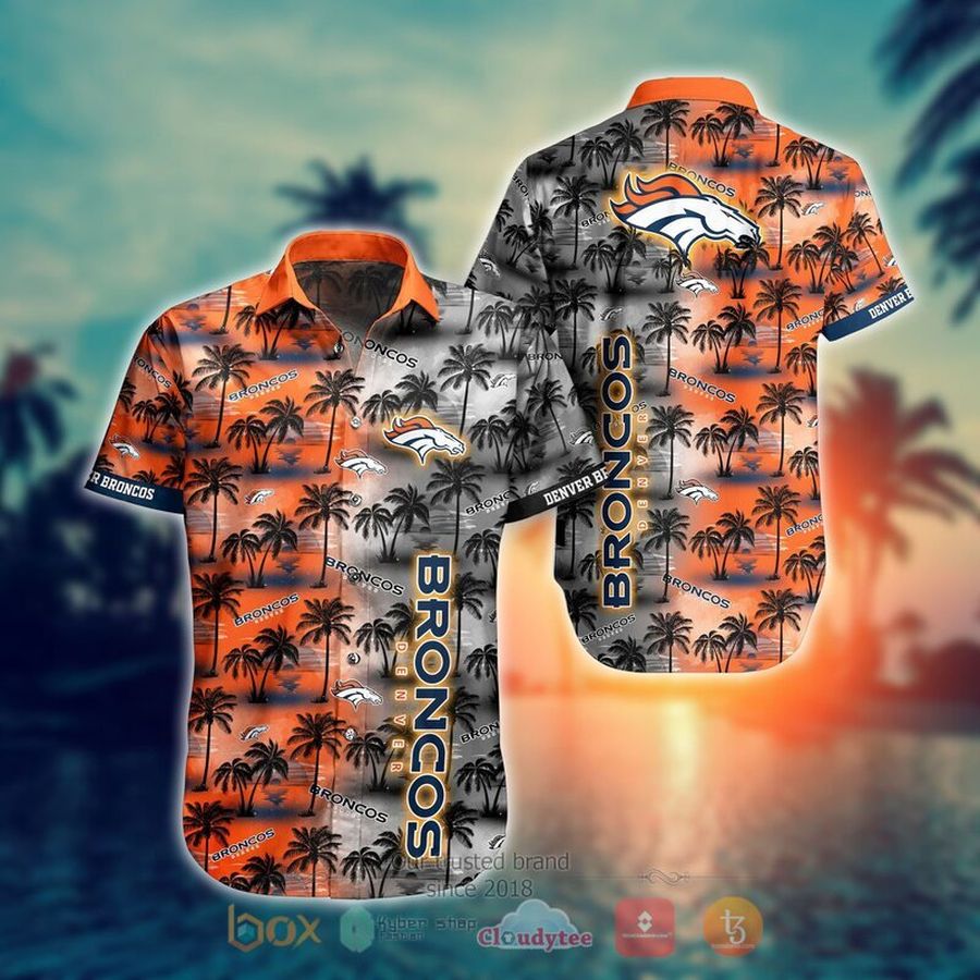 Denver Broncos Style Hawaiian Shirt Short