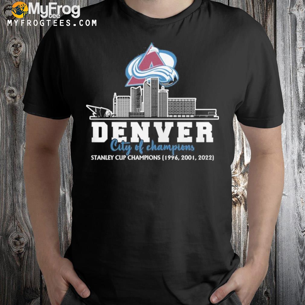 Denver city of champions stanley cup champions shirt
