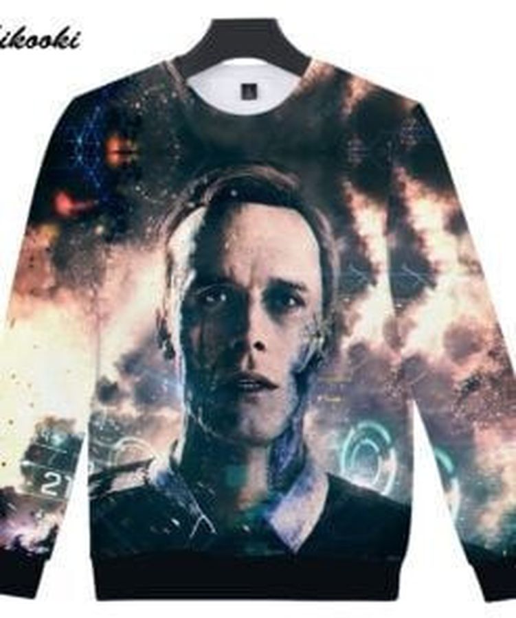 Detroit Become Human Ugly Christmas Sweater All Over Print Sweatshirt