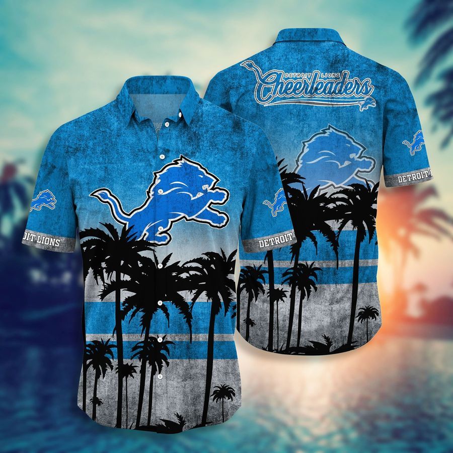Detroit Lions NFL Limited T-shirt Hawaiian Shirt and  