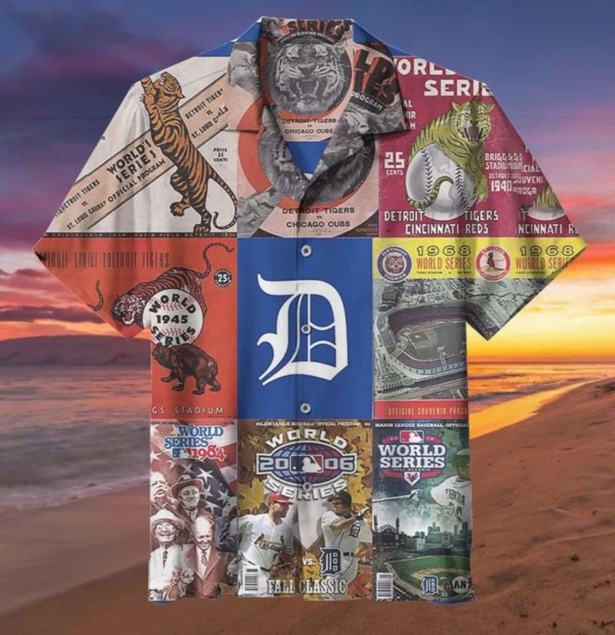 Detroit Tigers Hawaiian Shirt