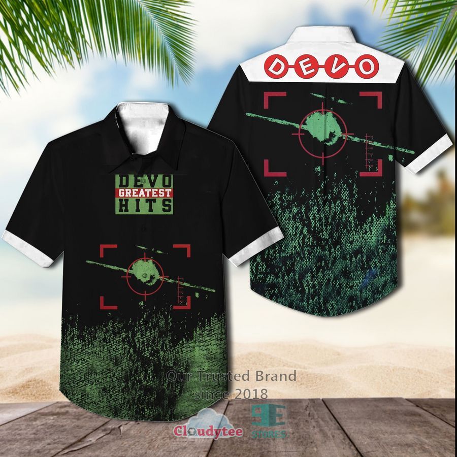 Devo Greatest hits Hawaiian Casual Shirt – LIMITED EDITION