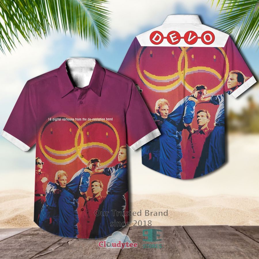 Devo Total Devo Hawaiian Casual Shirt – LIMITED EDITION