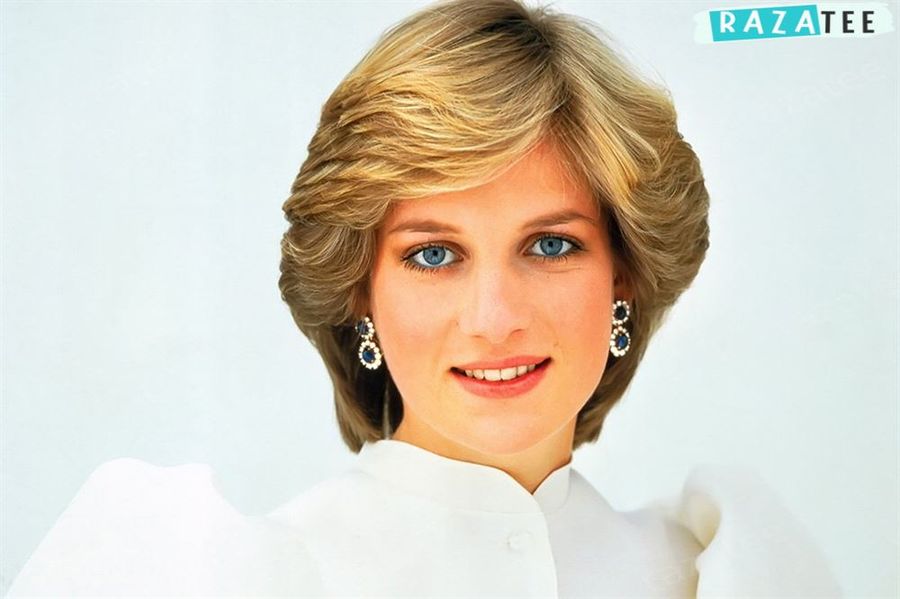 Diana Princess of Wales Face Poster, Princess Diana poster