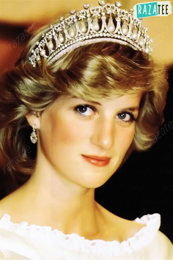 Diana Princess of Wales Portrait Poster