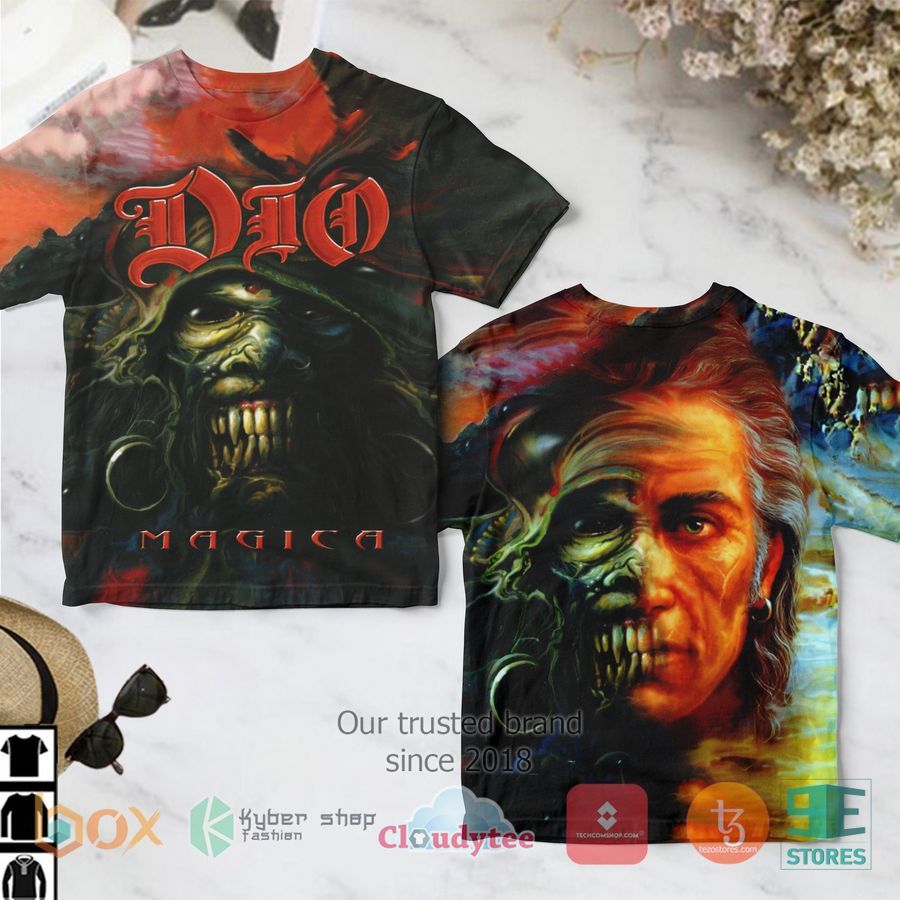 Dio Band Magica Album 3D T-Shirt – LIMITED EDITION