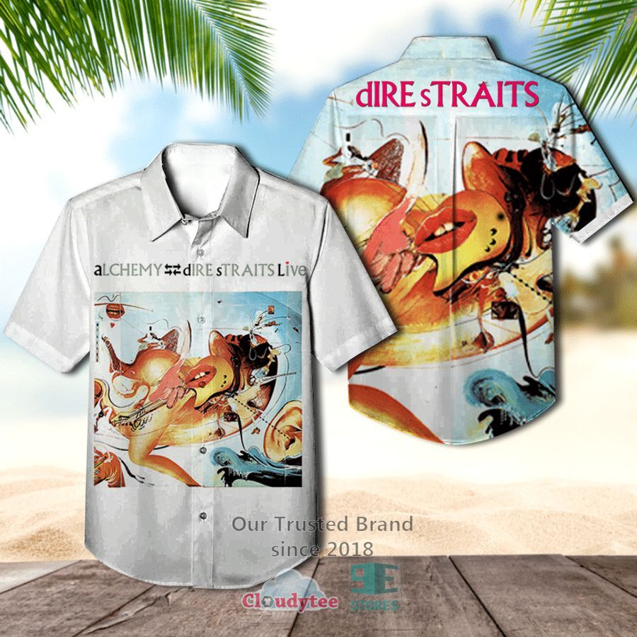 Dire Straits Alchemy Album Casual Hawaiian Shirt – LIMITED EDITION