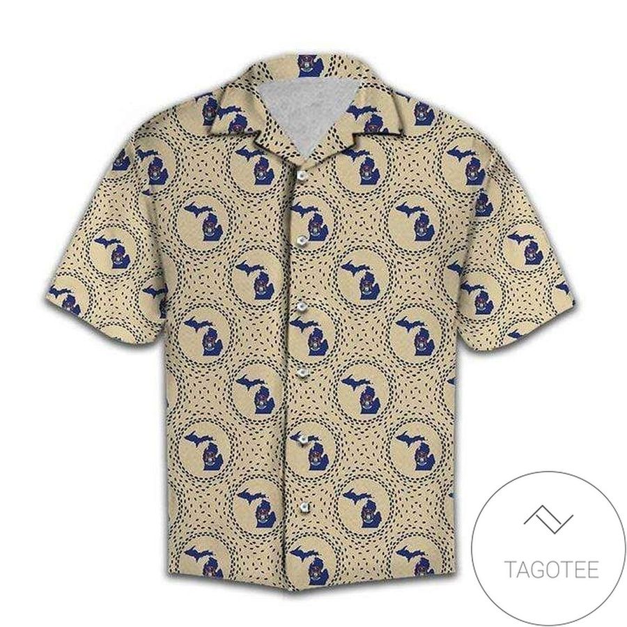 Discover Cool Family Matching Michigan Lover Hawaiian Aloha Shirts H