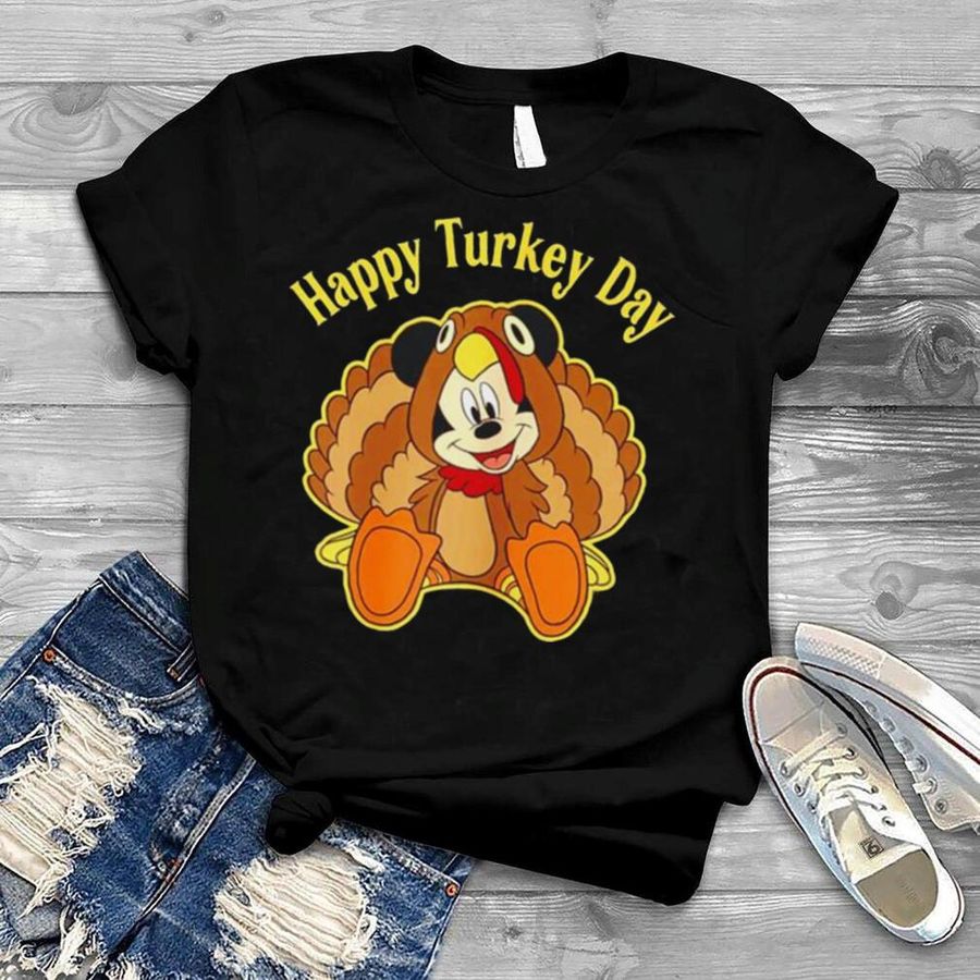 Disney Mickey And Friends Thanksgiving Mickey Turkey shirt