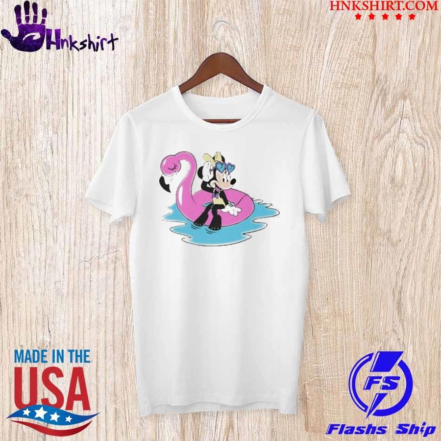 Disney Minnie and Flamingo Shirt