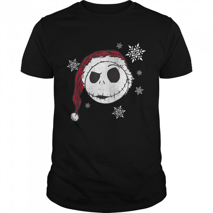 Disney Nightmare Before Christmas Snowflake Holiday T-Shirt