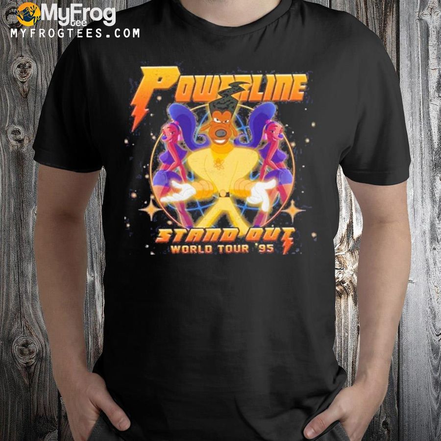 Disney powerline stand out tour shirt