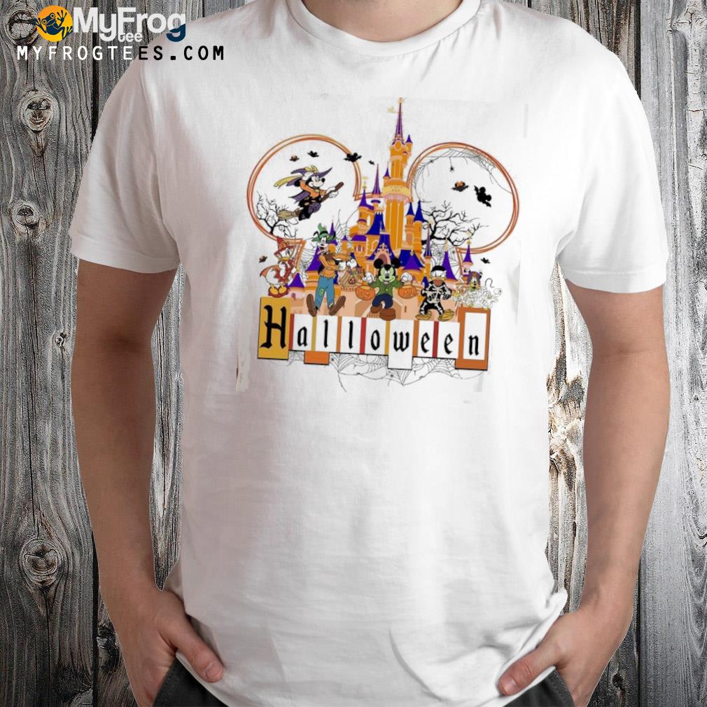 Disneyland Halloween Mickey And Friends Shirt