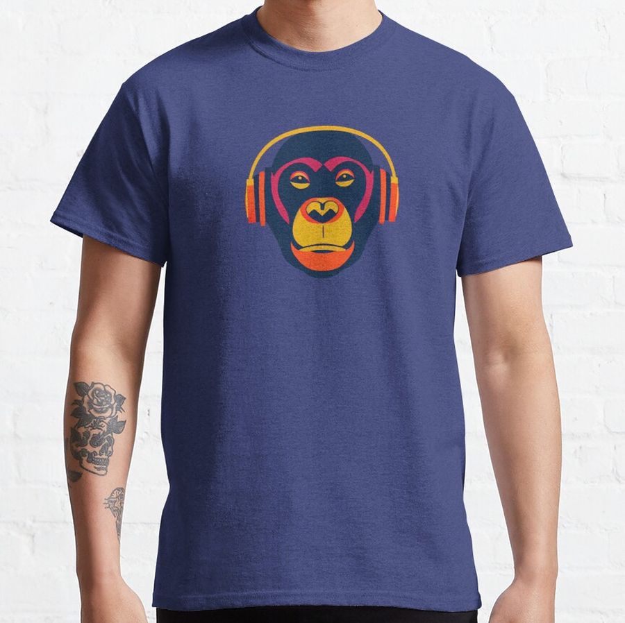DJ Chimpanzee - WPAP Pop Art  Classic T-Shirt