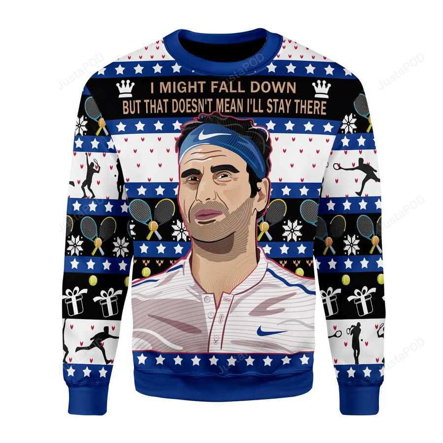 Doesnt Mean Ill Stay There Ugly Christmas Sweater All Over